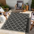 thumbnail image 1 of Trellis Pattern Rug | Enhances Living Room and Outdoor Spaces | Durable, Easy to Clean, Polypropylene Main Material, 1 of 1