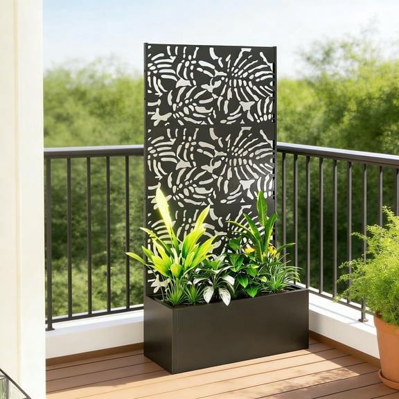 Trellis Planter Efficient Drainage Planter Box