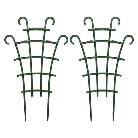 Trellis for Potted Plants, Mini Garden Trellis for Climbing Plants Stackable Plant Trellis Indoor Plastic Potted Plant Support DIY Climbing Trellis Flower Pots Supports