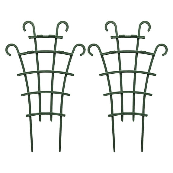 Trellises for Potted Plants, Mini Garden Trellises for Climbing Pergola Plants Flower Stand Plant Trellises Indoor Plastic Potted Plant Support DIY Flower Pots Supports