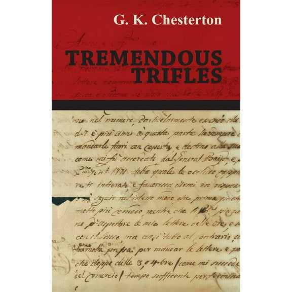 Tremendous Trifles, (Paperback)