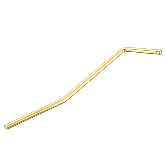Tremolo Arm Bar 5.2mm Dia Gold Tone Bridge System Part for Electric Guitar Accessory