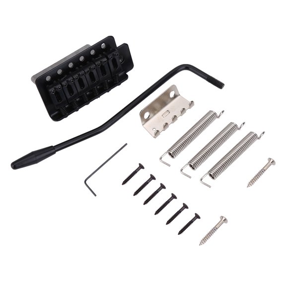 Tremolo System Single Locking Vibrato Bridge Tailpiece for ST 6 String Electric Guitar