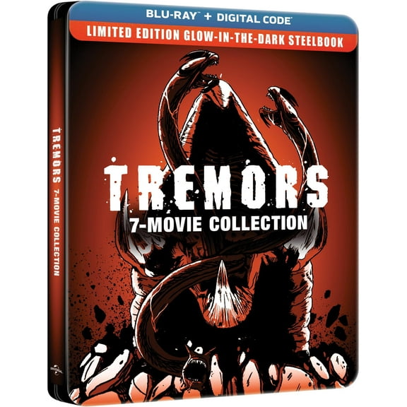 Tremors 7-Film Collection (Steelbook) (Blu-ray + Digital), Universal, Horror, Comedy