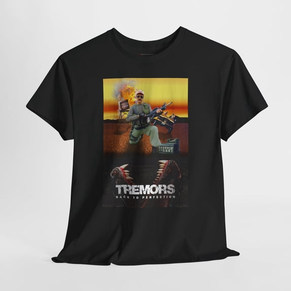 Perfection Commercial Tremors Back to Perfection 2001 Retro Movie Poster Horror Unisex ...