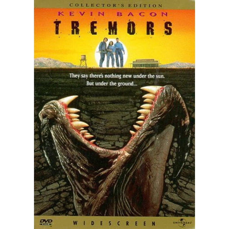 Universal Studios Tremors DVD, Kevin Bacon, Fred Ward, 1990, PG-13