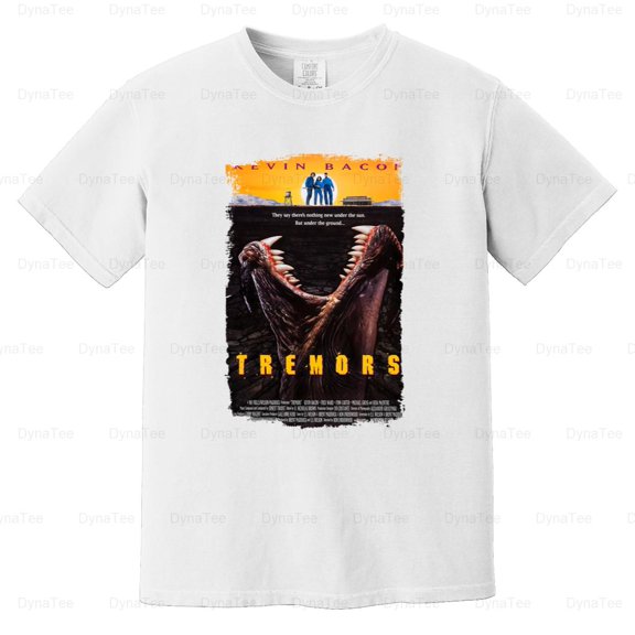 Tremors, Movie, Poster, Inspired, Unisex, Fan, Style, Men, Women, Horror Comfort Color T-Shirt V41100 Unisex, up to 4XL