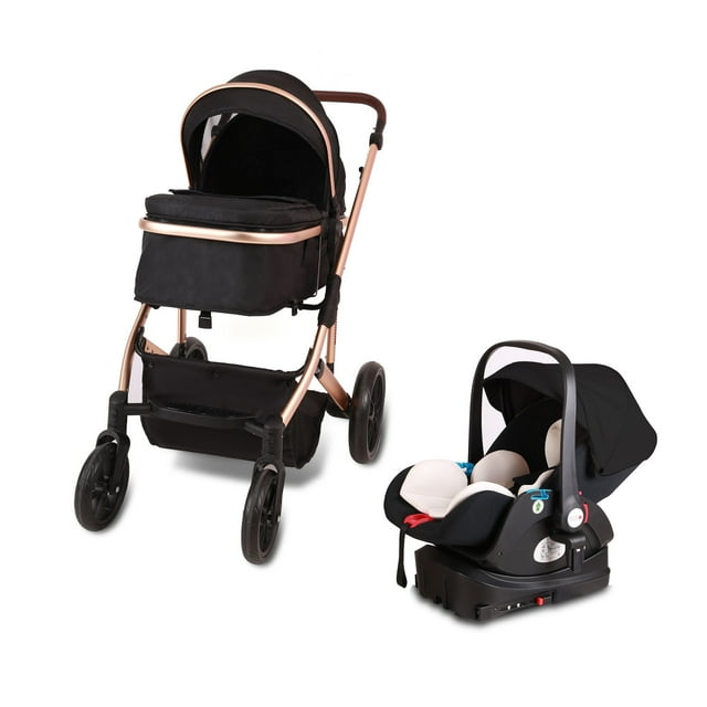 Trenana 5 in 1 Baby Stroller Travel System,Baby Stroller and Car Seat