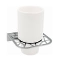 thumbnail image 1 of Trencadis Wall Toilet Brush Holder - Chrome, 1 of 1