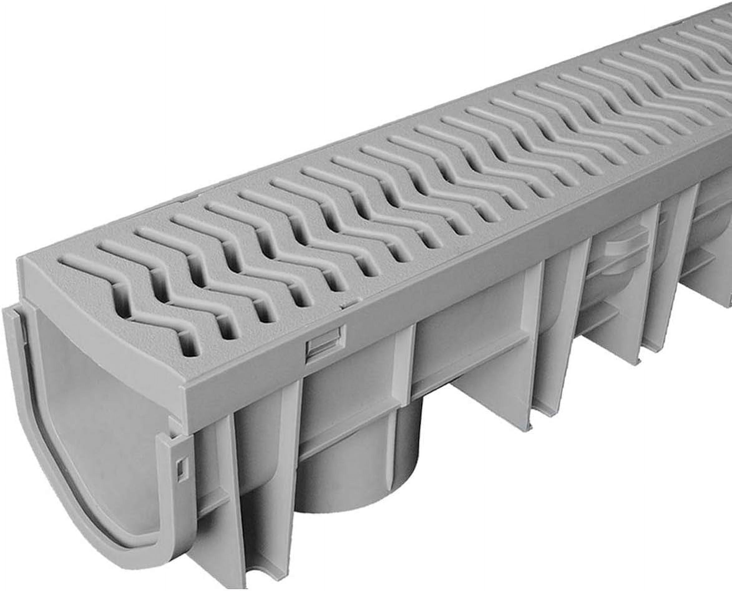 Trench & Driveway Channel Drain With Grate