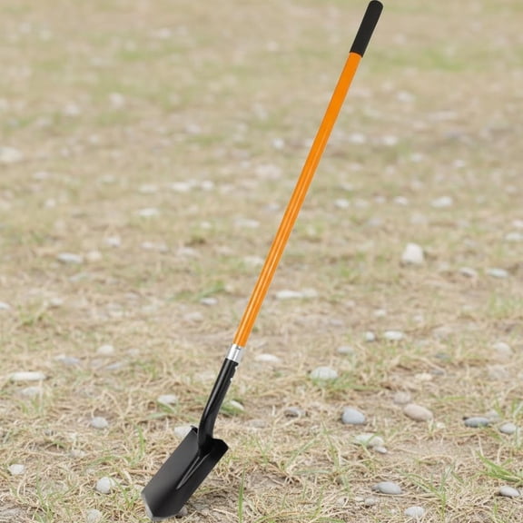 Trench Shovel for Digging, Heavy Duty Trenching Shovel with Fiberglass Handle
