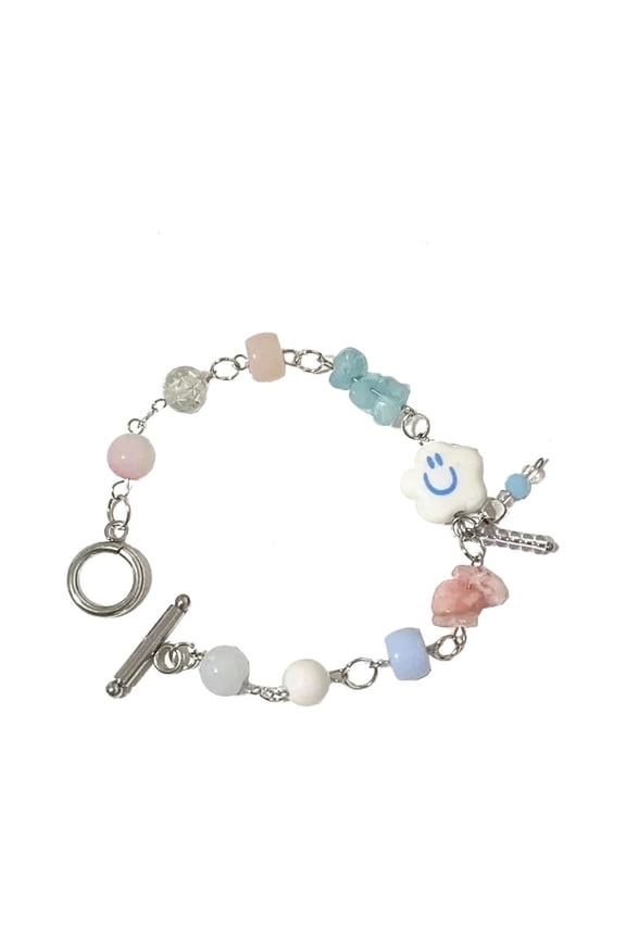 Trend Bracelets Unique Handcrafted Pendant Bangle Y2K Fashion Accessory Bohemian Style Hand Jewelry Wrist Link Chain