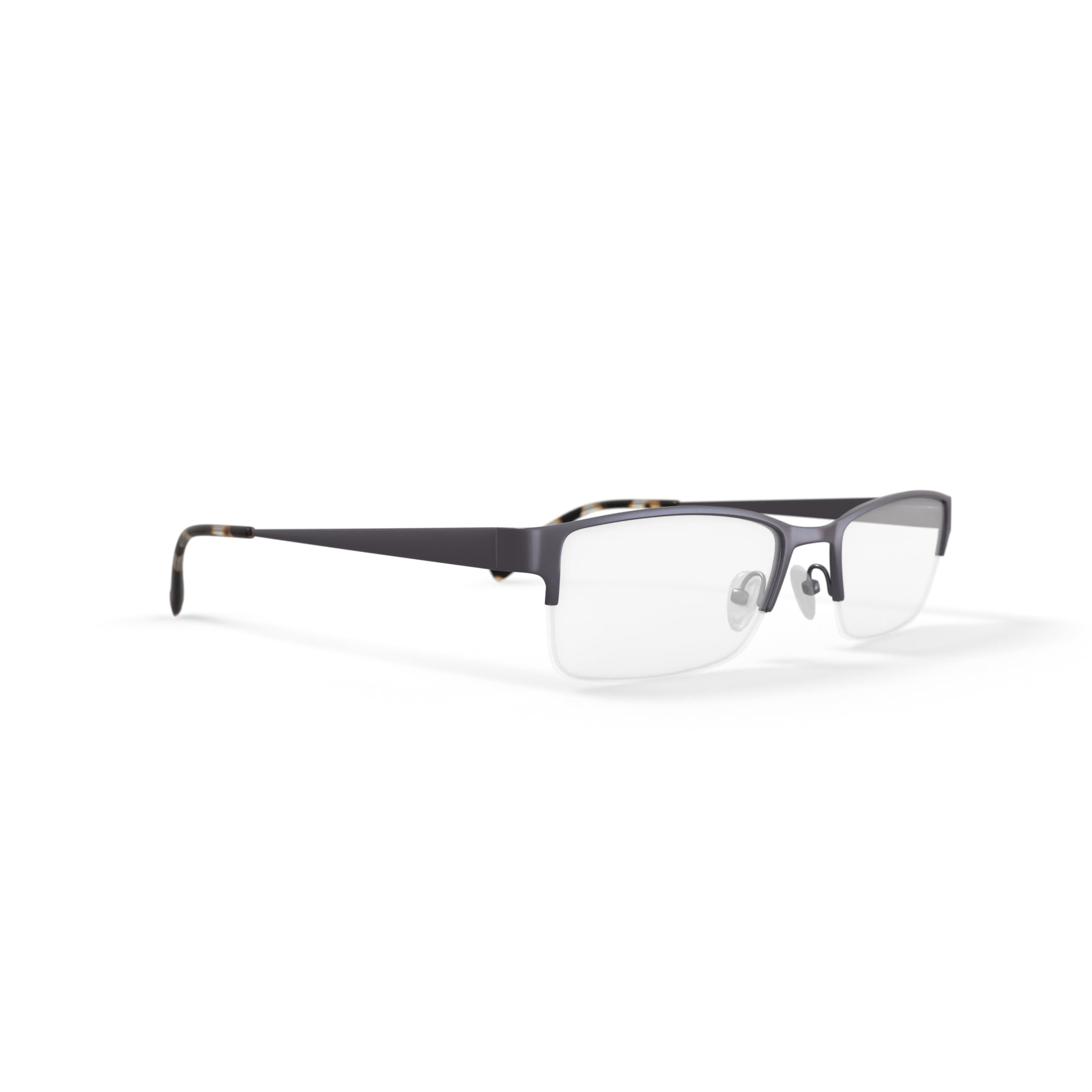 Trend By Dna Men's Rx'able Eyeglasses, A4004, Gun Metal, 55-19-145