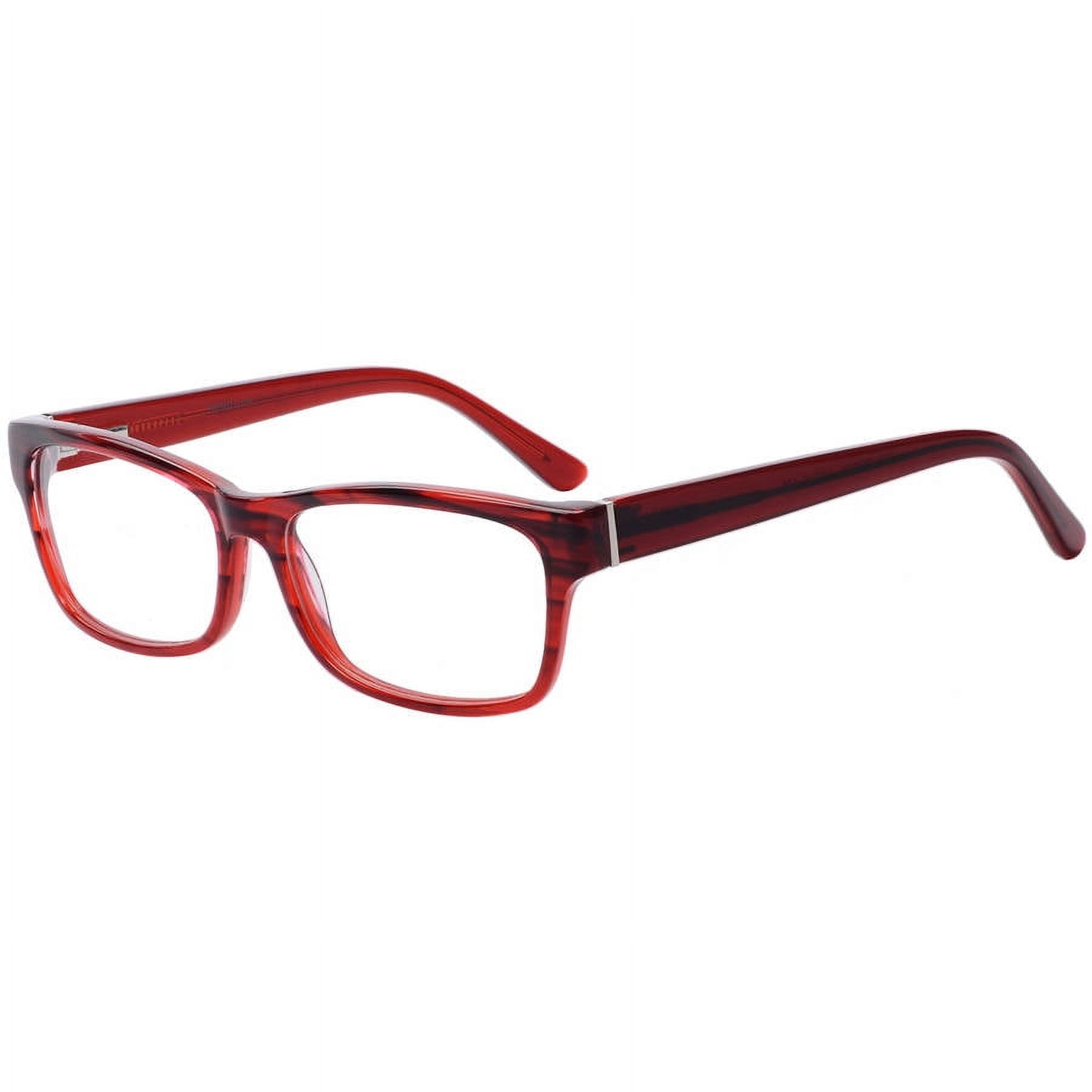 Trend By Dna Women's Rx'able Eyeglasses, A4022, Red Stripe, 54-15-135