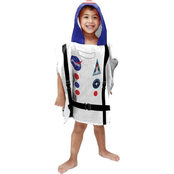 Trend Collector Astronaut Hooded Towel Poncho for Kid