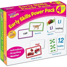 Trend Early Skills Power Pack Flash Card Set