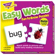 Trend, TEP36007, Easy Words Fun-to-Know Puzzles, 1 Each, Multicolor