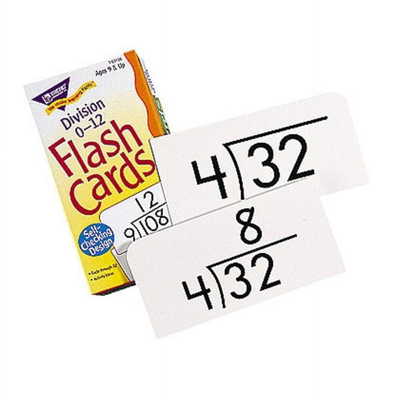 Trend Enterprises Flash Cards Division 0-12-91/Box - Walmart Business ...