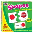 thumbnail image 1 of Trend Enterprises, Inc. T-36008 YPF5&nbsp;Shapes Fun-to-Know Puzzles, 40, 1 of 3