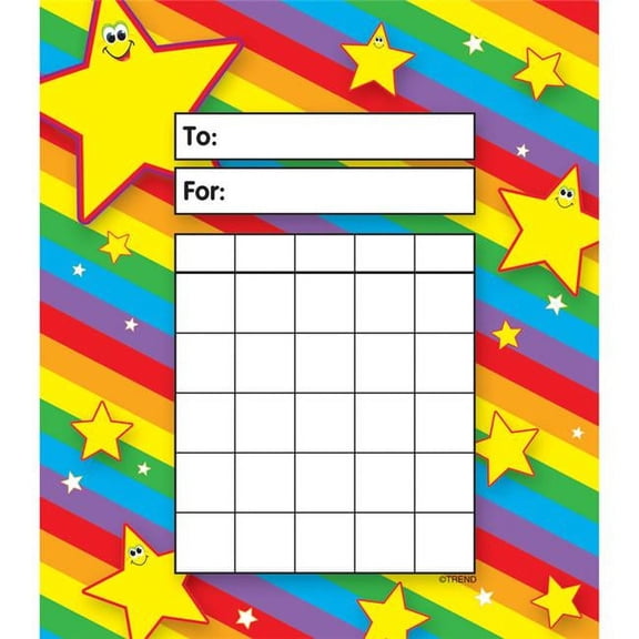 Trend Enterprises Incentive Pad Stars - 6 Each