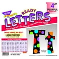 thumbnail image 1 of Trend Enterprises  Neon Dots Ready Letters 4In Upper- Lowercase Combo, 1 of 1