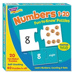 TREND Fun to Know Puzzles, Numbers 1-20 -TEPT36003