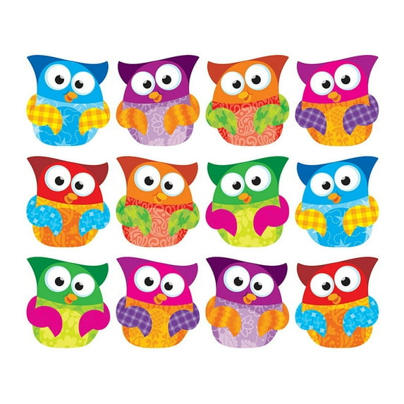 Trend Enterprises Owl Stars Clips Accents 6 Pk Variety Pk 10617