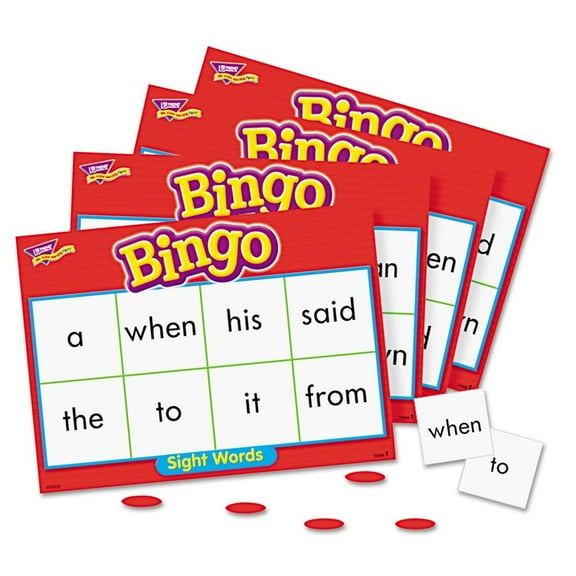 Trend Sight Words Level 1 Bingo Game Set