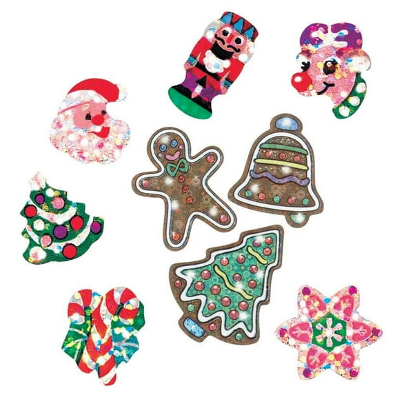 TREND Holiday Celebration Sparkle Stickers Variety Pack, 648 ct