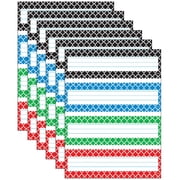 Trend Enterprises T-69950-6 Moroccan Desk Toppers Name Plates Variety Pack - Pack of 6