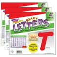 thumbnail image 1 of Trend Enterprises TREND 4" Italic Combo Ready Letters Red 193/Pack 3 Packs (T-2700-3), 1 of 2