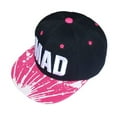 thumbnail image 1 of Trend Hat Snapback Cap Kid Boys Girls Letters Baseball Caps Flat Hip Hop Cap Hot Hot Pink, 1 of 2