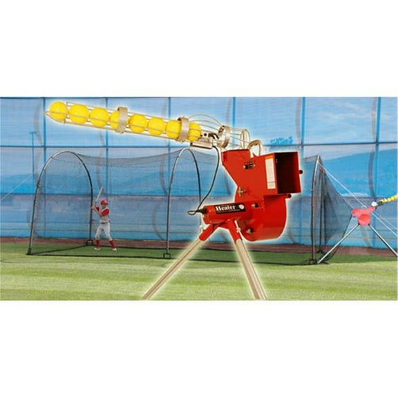 Trend Heater Sports Combo BB & SB Pitching Machine & Xtender 24' HTRCMB899