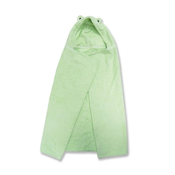 Trend Lab Frog Character Hooded Towel, Frog, sage