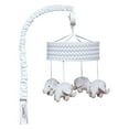 thumbnail image 1 of Trend Lab Gray,Chevron, Elephant Musical Crib Mobile, Baby Mobile, Nursery, 1 of 1