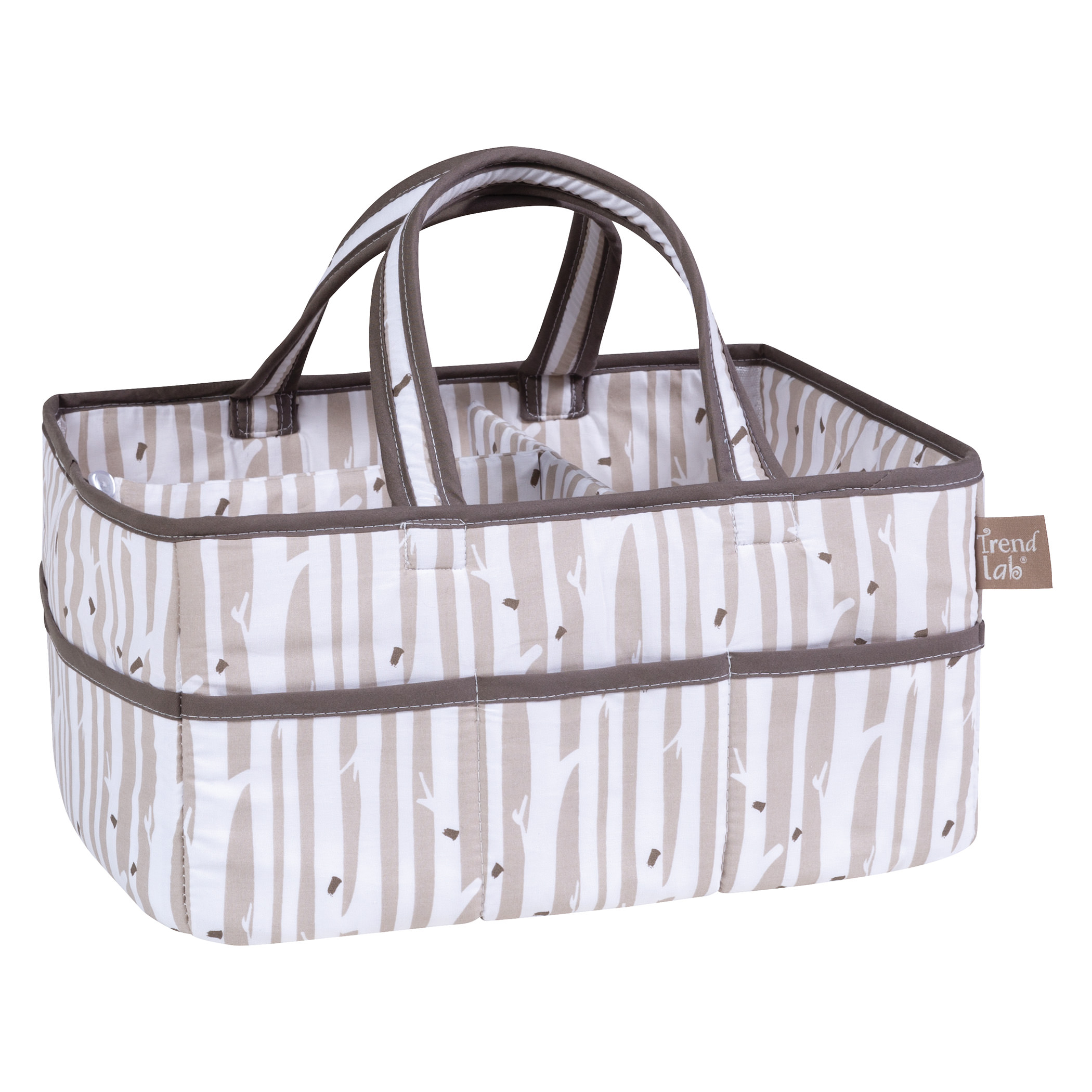 Trend Lab Portable Diaper Caddy, Birch - image 1 of 2