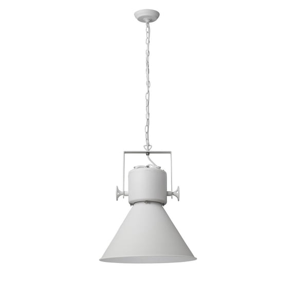 Trend Lighting TP10026WH Crew 1-Light White Pendant