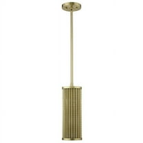 Trend Lighting TP20010GD Basetti 1-Light Gold Pendant
