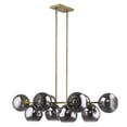 thumbnail image 1 of Trend Lighting TP20036AB Lunette 10-Light Aged Brass Island Pendant, 1 of 2