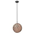 thumbnail image 1 of Trend Lighting TP30120BK 16.75 in. Tholos 1-Light Matte Black Pendant, 1 of 2