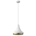 thumbnail image 1 of Trend Lighting TP30121WH 13.25 in. Tholos 1-Light White Pendant, 1 of 2