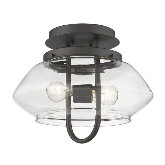 Trend Lighting TP60061ORB Garner 2-Light Oil-Rubbed Bronze Semi-Flush Mount