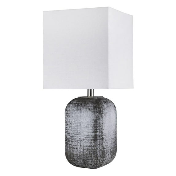 Trend Lighting TT80158 24.75 in. Trend Home 1-Light Polished Nickel Table Lamp