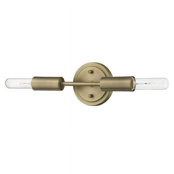 Trend Lighting TW40020AB Perret 2-Light Aged Brass Sconce