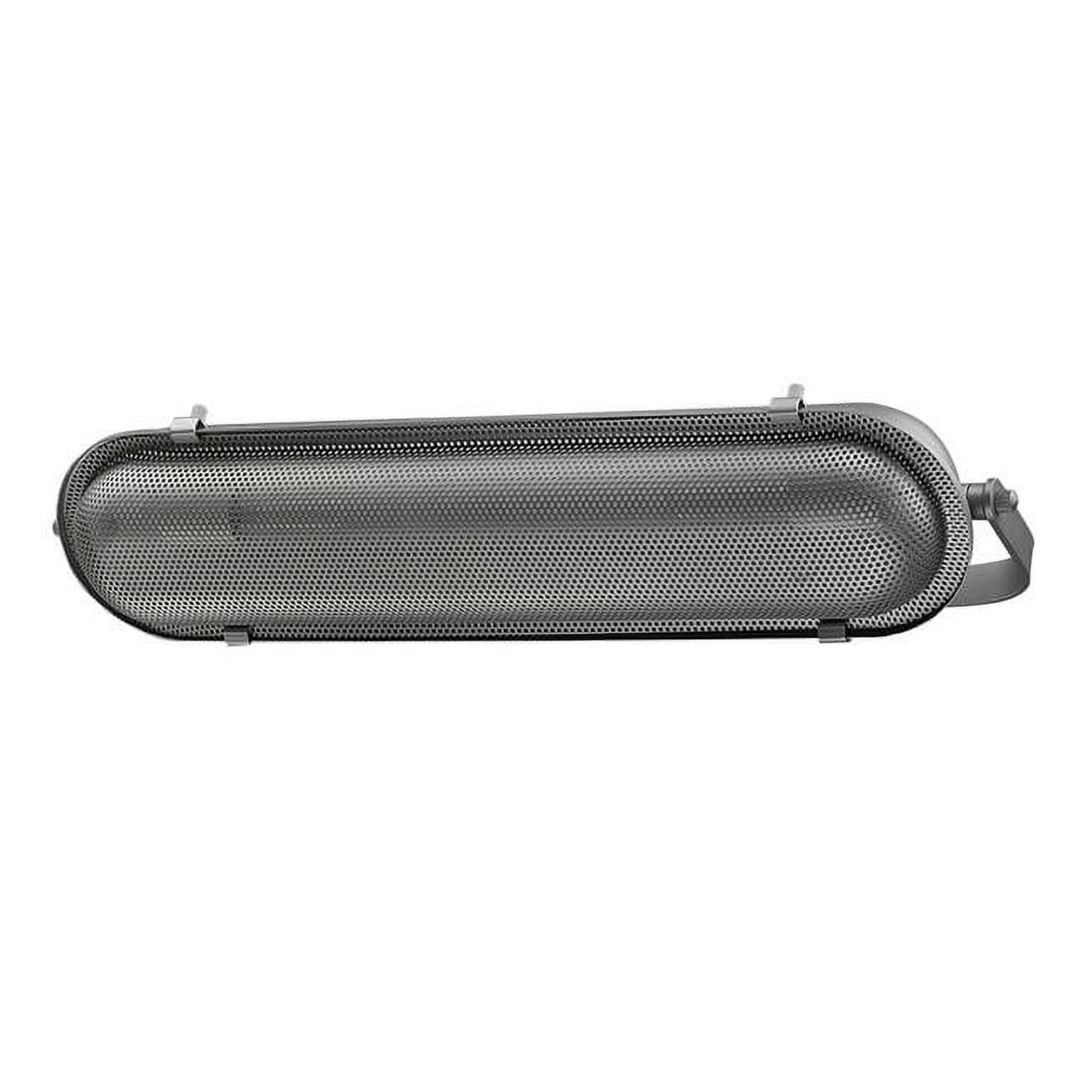 Gray Iron Cylinder Plug-In Electric Sconce