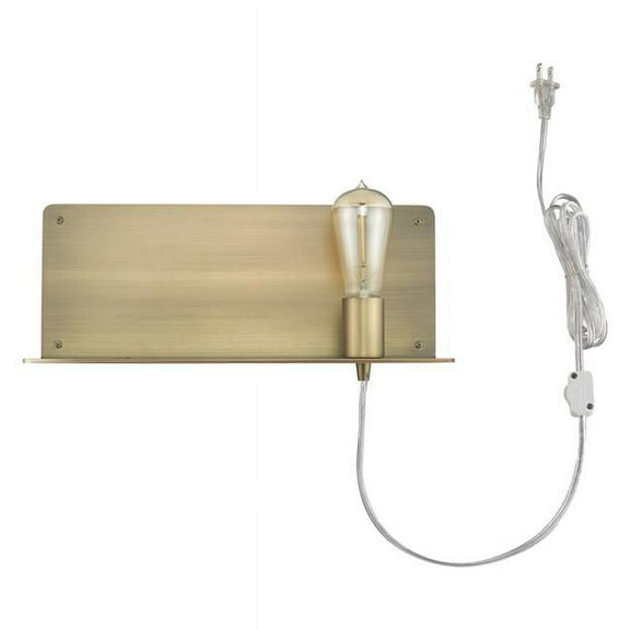 Trend Lighting TW40071AB 6 in. Arris 1-Light Aged Brass Sconce