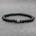 thumbnail image 1 of Trend Men's Bracelet Lava Stone Labradorite Moonstone Beads Bracelet Chakra Yoga Wood Bead Bracelet For Men Jewelry Bileklik, 1 of 6