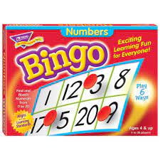 Trend Numbers Bingo Game