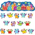 thumbnail image 1 of Trend Owl-Stars! Welcom Bulletin Board Set - 1, 36 (Welcome, Owl) Shape - 18" Height x 55.25" Width - Multicolor - 38 / Set, 1 of 4