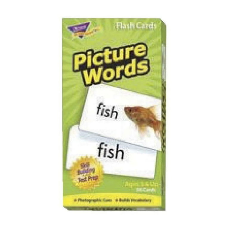 トレンド　Picture Words フラッシュカード　8種 Amazon.com: Trend Enterprises: More Picture Words Skill